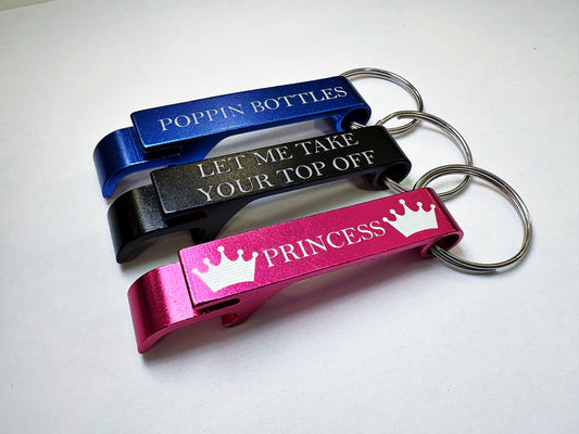 Key chain bottle opener